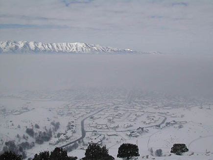 Northern Utah Wood Burning Survey: Cache Valley Inversion