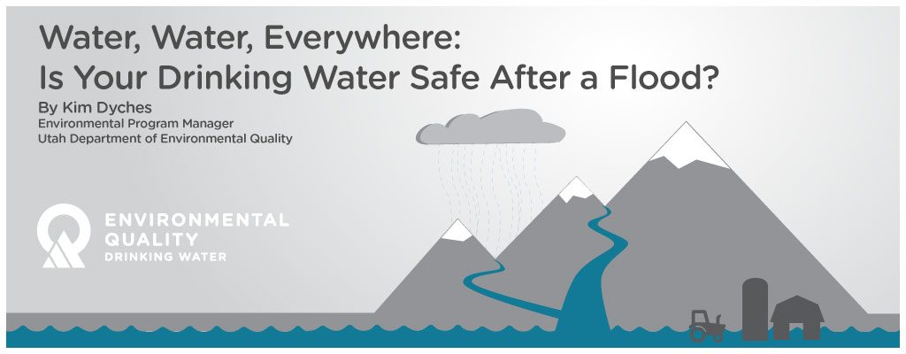 Illustration: mountains and water