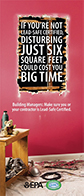 If You’re Not Lead-Safe Certified, Disturbing Just Six Square Feet Could Cost You Big Time 