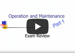 YouTube: Operation and Maintenance Part 1 Water Operator Certification Training Screencast